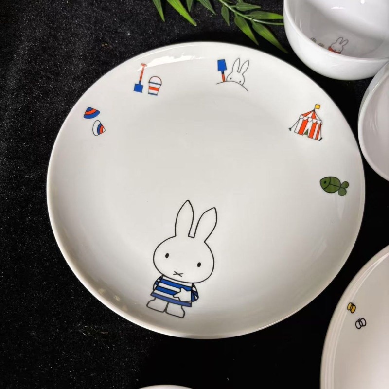 Cute Miffy Bone China Dinnerwa - Model Kitchen Set Pvc 评论和价格