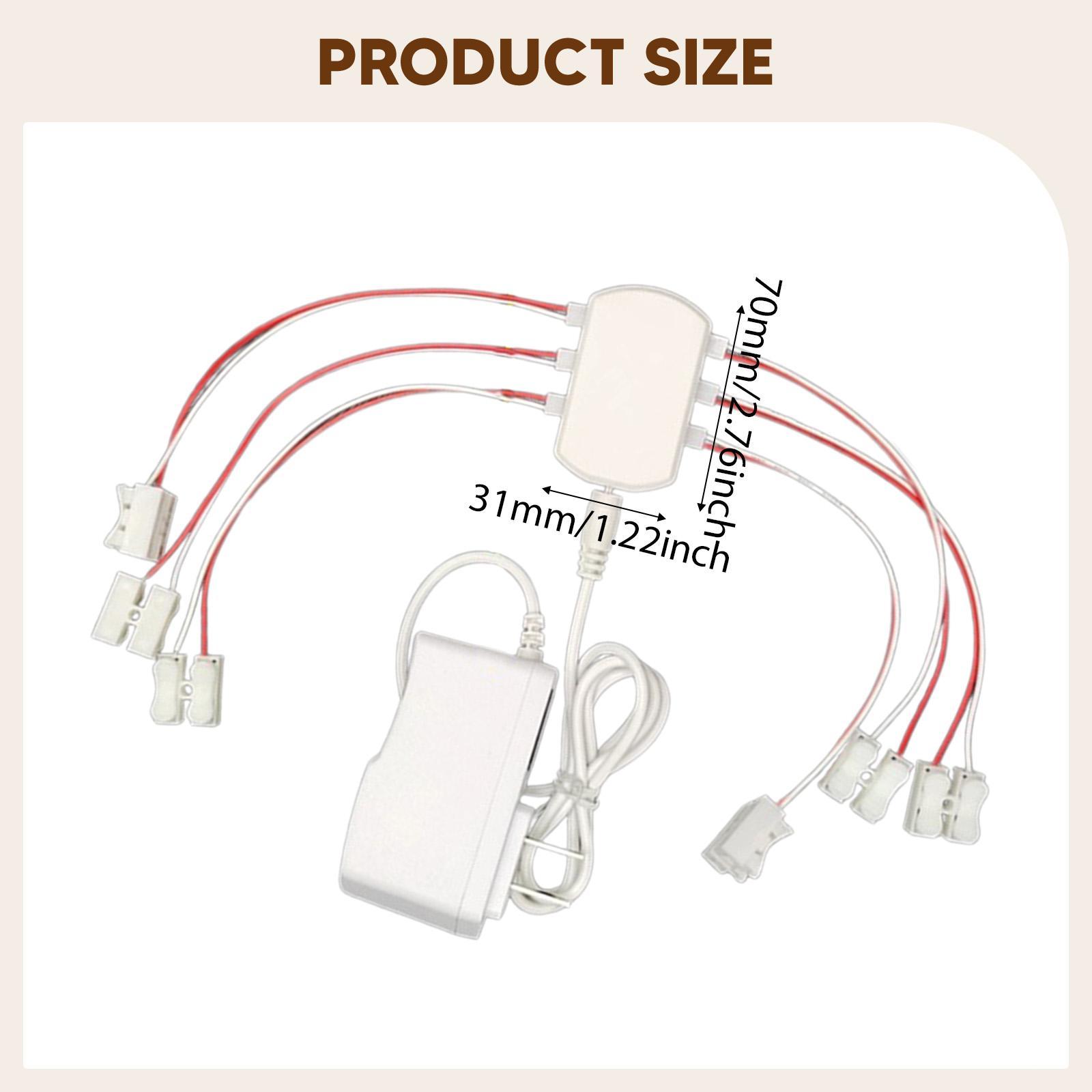 3V 1A Power Supply 6 Ports Wir - Model Kit Diorama 评论和价格