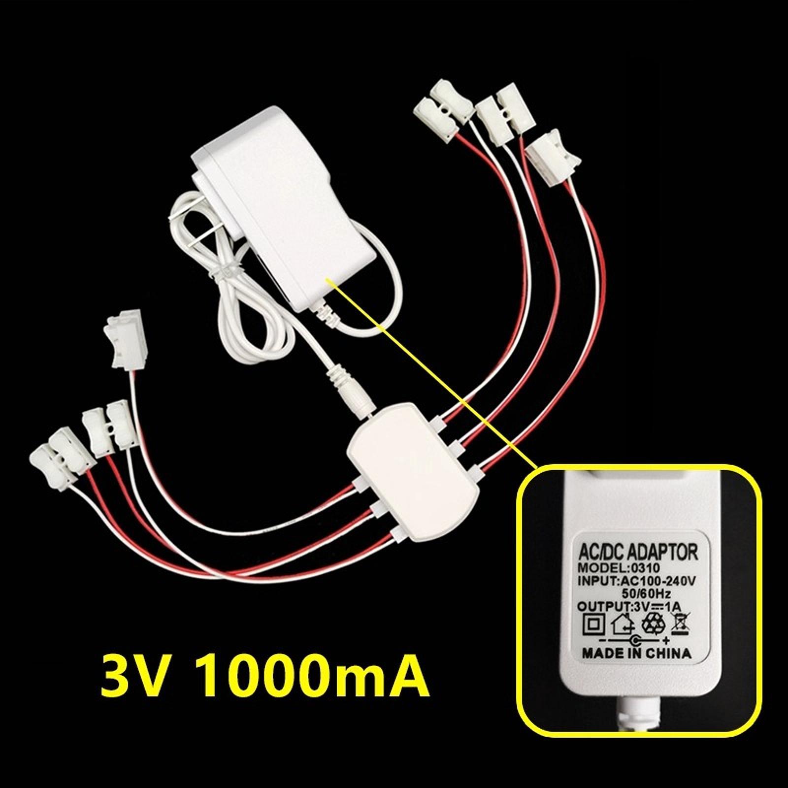 3V 1A Power Supply 6 Ports Wir - Model Kit Diorama 评论和价格