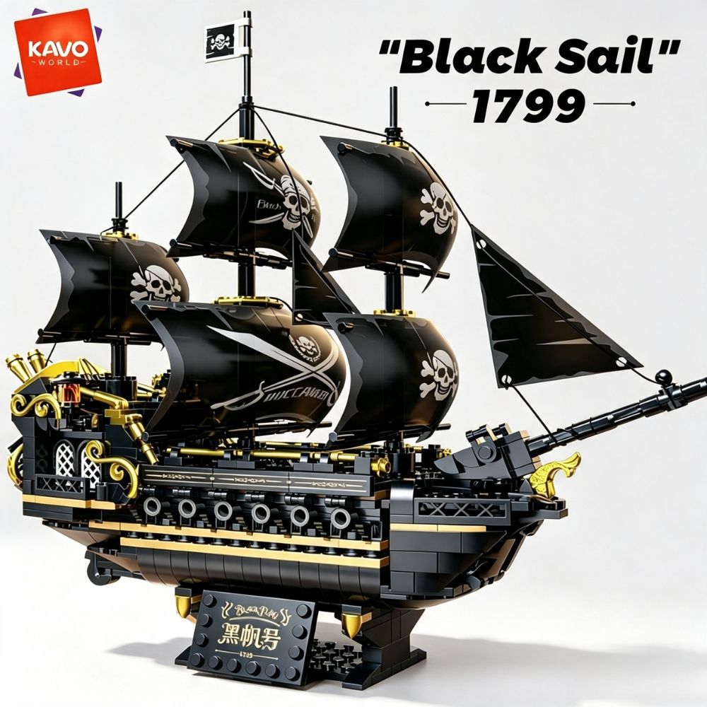 KAVOWORLD 801pcs 1799 Classic  - Model Kit Walmart 评论和价格