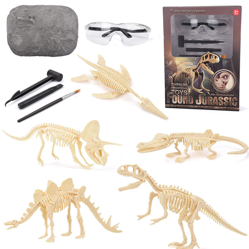 Dinosaur Fossil Excavation Kit - Model Kit Excavator 评论和价格