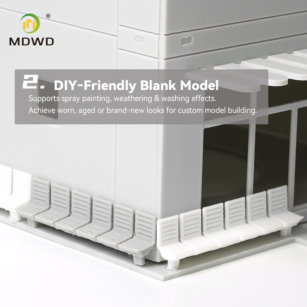 HO Scale 1:87 Public Bench Mod - Model Kit Diorama 评论和价格