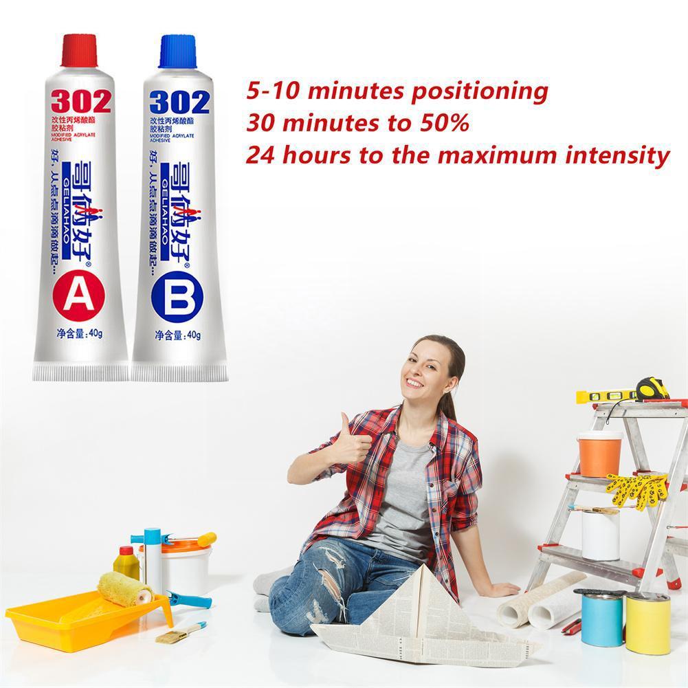 Quick-Drying AB Glue Strong Ad - Model Kit Glue 评论和价格