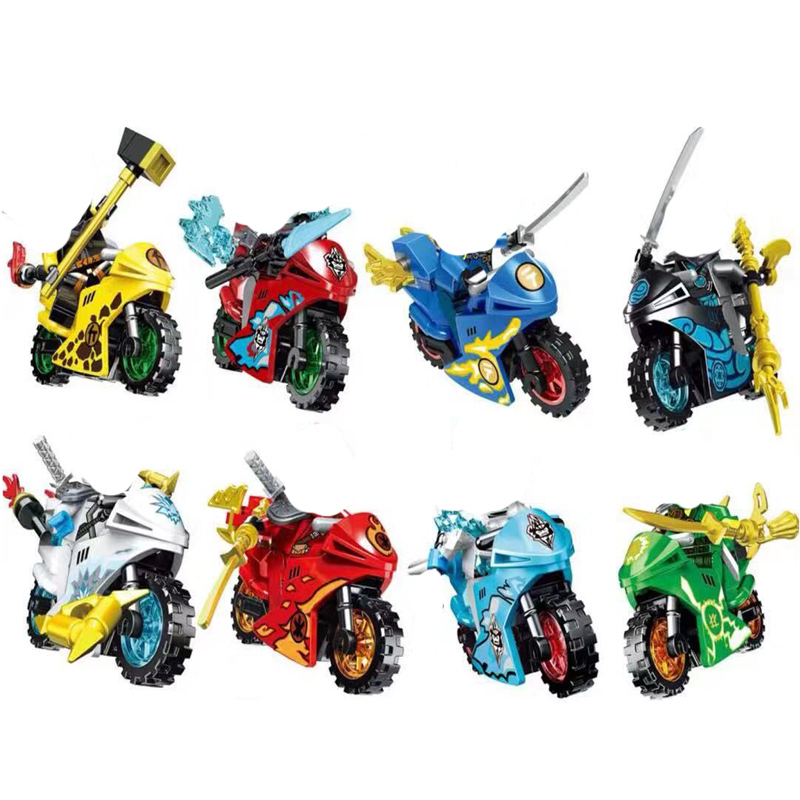 Ninja Figures Motorcycle Build - Model Kit Walmart 评论和价格