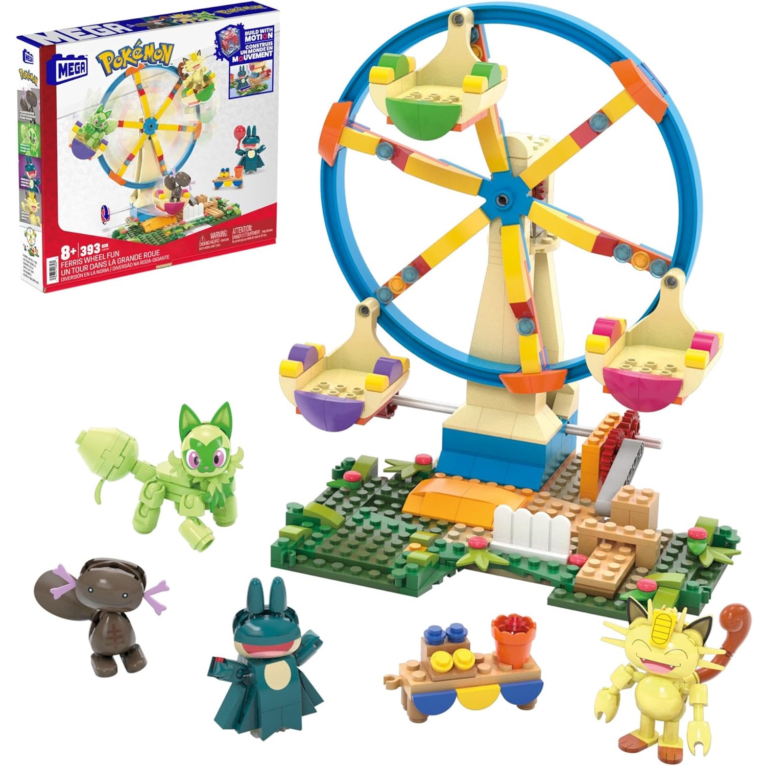 MEGA Pokémon Fun on the Ferris - Model Kit Quick Pokemon 评论和价格