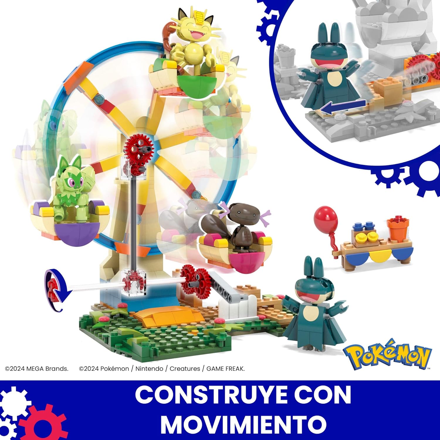 MEGA Pokémon Fun on the Ferris - Model Kit Quick Pokemon 评论和价格