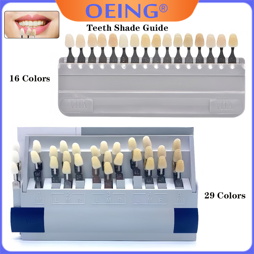 29/16 Colors Teeth Shade Guide - Model Kit Tool 评论和价格