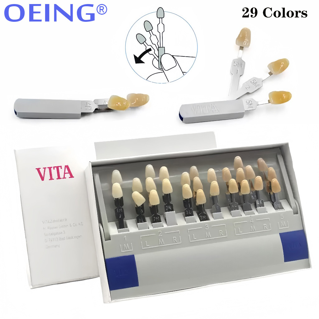 29/16 Colors Teeth Shade Guide - Model Kit Tool 评论和价格