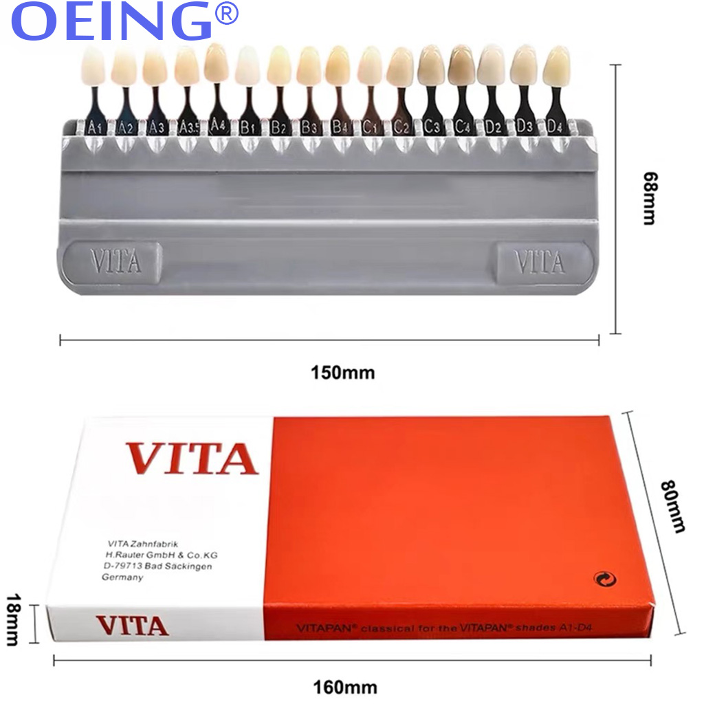 29/16 Colors Teeth Shade Guide - Model Kit Tool 评论和价格