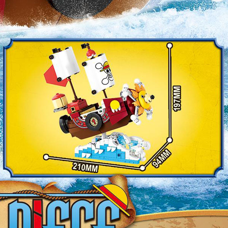 In Stock One Piece Pirate Ship - Model Kit Luffy 评论和价格