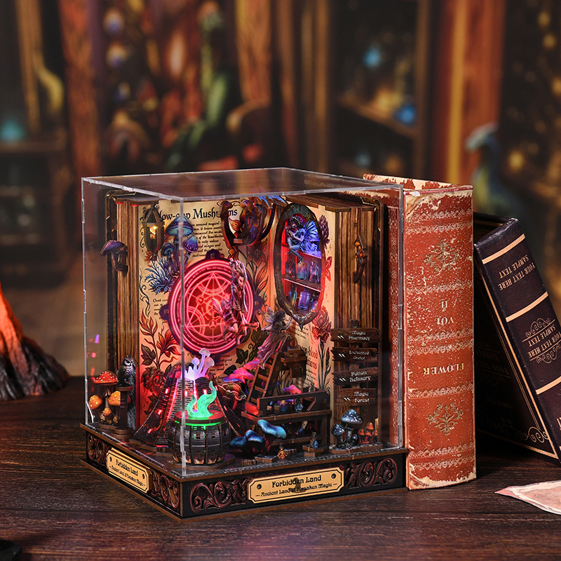 DIY 3D Wooden Forbidden Land C - Model Kit Glue 评论和价格