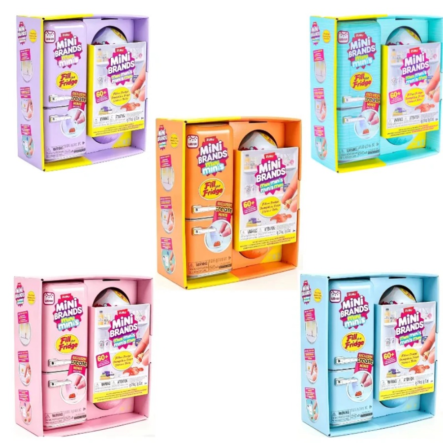 ZURU 5 Surprise Mini Fridge Ba - Model Kitchen Set Pvc 评论和价格